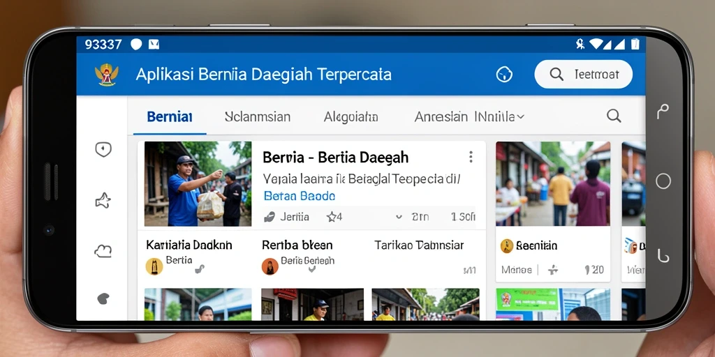 Tampilan antarmuka aplikasi 93337 yang informatif dan user-friendly.